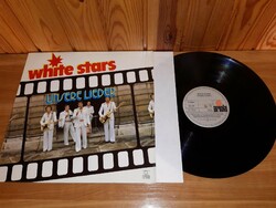 Lp vinyl vinyl record white stars - unsere lieder