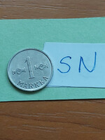 Finland 1 mark markka 1961 nickel-plated iron sn