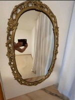 Venetian bronze mirror