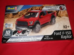 Quality revell ford - f- 150 raptor model kit set with model car box 1:24 according to the pictures