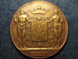 48. Ellenálló-fesztivál Antwerpen 1937 bronz érem (id79036)