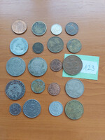 Mixed coins 20 pieces 123