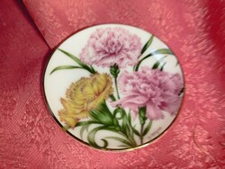 Gyönyörű porcelán kistányér, gyűrűstányér