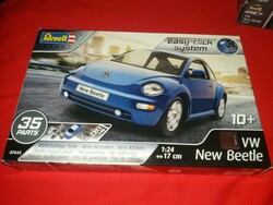 Quality revell vw new beetle - bug model kit set with model car box 1:24 according to the pictures