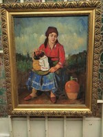 Szendy Arisztid festmény