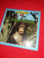 1990. Kate Petty chimpanzees children's informative picture book: the elf according to the pictures