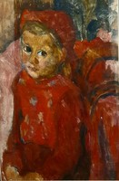 Margit Gräber: portrait of a little girl, 1926