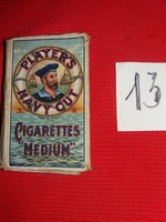 Antik 1930 gyűjthető PLAYERS NAVY CUT cigaretta reklámkártyák Munkafolyamatok egyben 13