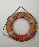 Vintage life preserver, from the Budapest Monarchy ship!