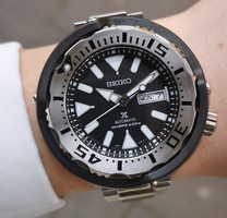 Seiko monsters baby tuna prospex automatic driver's 200m watch, from November 2016!