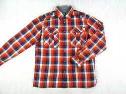 Original g-star raw (xl) elegant checkered long-sleeved men's shirt