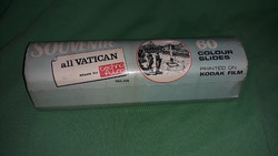 Old travel souvenir Italy - Vatican 60 slides in original packaging according to pictures