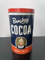 Retro cocoa box