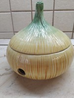 Ceramic onion holder, spice holder for sale!