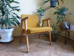 Josef chierowski 366.armchair, mid cenutry design armchair