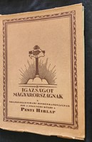 1928 Justice for Hungary! Trianon's Cruel Mistakes irredenta publication, many images + maps
