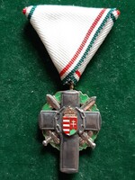 Magyar Politikai Foglyok Szövetsége (POFOSZ) "A HAZÉRT 1944-1989" ezüst érdemkereszt