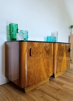 Pair of art deco bedside tables