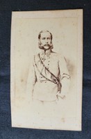 King Franz Josef Emperor original labeled photo 1878 photo Habsburg Kuk Austro-Hungarian Monarchy
