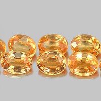 Real, 100% product. Bloomy peach spessartine garnet gemstone (10 pcs) 2.35 ct (vvs) value: HUF 93,900!!