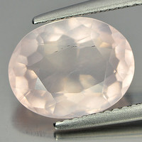 Wonderful! Real, 100% product. Light baby pink rose quartz gemstone 3.73ct (vsi)! Its value: HUF 55,900!