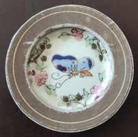 Zsolnay butterfly small plate, bowl (in box)