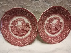English earthenware cup coasters