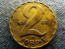Népköztársaság (1949-1989) 2 Forint 1987 BP (id76210)