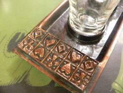 Poker-pattern industrial brandy set