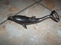 Dolphin-shaped bottle opener