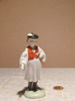 Herend porcelain boy with an ax