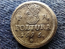 I. Lipót (1657-1705) ezüst 1 Poltura 1696  (id24179)