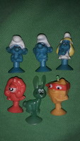 Retro collectible tesco stekeez figure pack 6 pcs in one according to the pictures