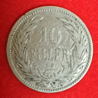 1894. 10 Fillér Magyar Királyi Váltópénz (369)