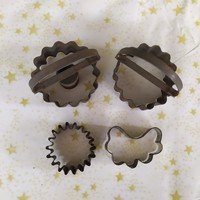 Old Linzer punching molds for sale! 4 Pcs
