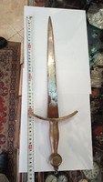 Német rövid kard, XVIII. század vége,50 cm-es hosszúságú.