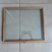 Picture frame 45x38 with 2 glass sheets