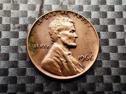 USA 1 cent, 1966 Lincoln Cent