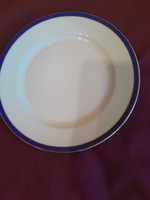 Kèk aranycsikos lapos tányér cseh2271 szamozott