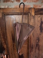 Old women's umbrella with an interesting interior