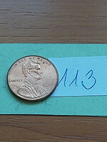 Usa 1 cent 2005 / d, abraham lincoln, zinc copper plated 113