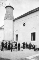 B - 048  Posta tiszta magyar képeslap, Szigetvár csonka minaret