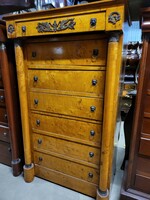 Poplar 7-drawer chest of drawers