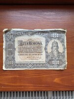 1000 korona 1920 ( nagyobb változat )