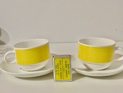 Porcelain cup with bottom - villeroy&boch, 2 pcs