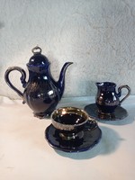 Old faience tea and coffee set