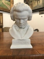 Beethoven herendi porcelán büszt