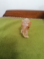 Alabaster or marble small elephant