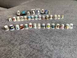 38 pieces of porcelain to collect