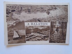 D197293 a balaton - map 1942 1930-40's